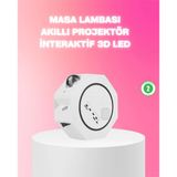 360° Döndürülebilir Yıldızlı Gökyüzü Projeksiyon Gece Lambası Mir00982156