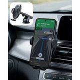 360° Döner Araç Telefon Tutucu Otomatik Kilit Mekanizmalı Stand - SPTROT3525-2943 - Çok Renkli