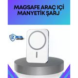 360° Döner Başlıklı Magsafe Araç Telefon Tutucu Hızlı Şarjlı P199397s5235