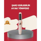 360° Etkili Elektrikli Ayak Bakım Aleti Nasır