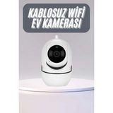 360° Full Hd Akıllı Kamera Hareket Sensörlü Wifi Kamera Güvenlik Kamerası - 001