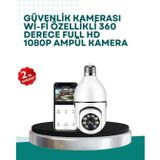 360° Panoramik Görüntüleme Sunan Ampul Tipi Güvenlik Kamerası FRTKGT25DYMXUCZLFS2KAMERAAAAAA-1