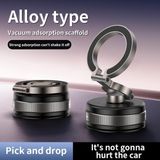 360° Vakumlu Manyetik Telefon Tutucu, Vantuz Telefon Tutacağı, Katlanabilir Güçlü Manyetik Cep Telefonu Tutacağı, Araba/spor Salonu/ayna/pürüzsüz Yüzey Için, ile Uyumlu - Option-1 - 000-Siyah