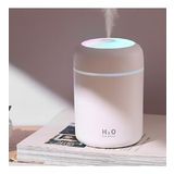 360ML Uçucu Yağ Difüzör Alev Hava Nemlendirici Ultrasonik Serin Mist Maker Sisleyici Aromaterapi (Beyaz)