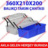 360x210x200 PROFESYONEL BALIKÇI TAKIM ÇANTASI