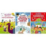 365 Günde Serisi 3 Kitap Set Ciltli Büyük Boy (365 Günde Sevgili PEYGAMBERİM+365 Günde Sevgili Kitabım KURAN+365 Günde Peygamberimin Arkadaşları)
