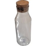 365+ Şeffaf Camdan Sürahi; Mantar Tıpa Ile; (1 L) - 0 - 3 lt - Çok Renkli