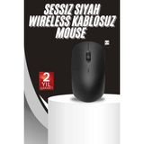 365Dükkan Ergonomik Tasarım Kablosuz Siyah Mouse Hassas Uzun Ömürlü - Çok Renkli