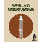 365Dükkan Sağlıklı ve Dayanıklı Gıda Sınıfı Paslanmaz Çelik Öğütücü - Çok Renkli