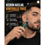 365Dükkan Şarjlı Erkek Tıraş Makinesi – 180 Dakika Pil Ömrü, 2.5 Saat Hızlı Şarj, USB ve Powerbank - Renkli