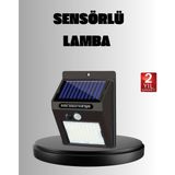 365Dükkan Solar LED Bahçe Aydınlatma – Hareket Sensörlü, Güneş Paneliyle Şarj Olan, IP65 Dayanıklı - Çok Renkli