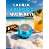 365Dükkan Taşınabilir Mini Bluetooth Hoparlör 9m Menzil Dahili Mikrofon Yeni Nesil - Çok Renkli