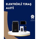 365Dükkan Ultra Ince Elektrikli Tıraş Makinesi | USB Şarjlı ve Su Geçirmez - Renkli