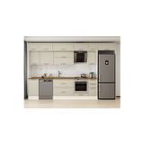 365X240 Cm Klasik Mebran Mutfak Dolabı Beyaz Beyaz Mb-E80S45S40-2 Mebran | Kumtaşı - Mdf