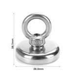36Mm Fishing Magnet - Neodyum Pot Mıknatıs