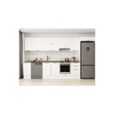 370X222 Cm Klasik Mebran Mutfak Dolabı Beyaz Beyaz Mb-E80S40S50-1 Mebran | Beyaz - Suntalam