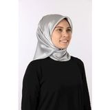 371 Aker Taşlanmış Düz İpek Eşarp 7747758