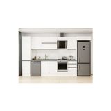 375X222 Cm High Gloss Mutfak Dolabı Mbb-E80B45S50-2 High Gloss | Beyaz - Suntalam