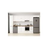 375X222 Cm Klasik Mebran Mutfak Dolabı Beyaz Beyaz Mbb-E90B40S45-1 Mebran | Beyaz - Mdf