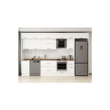 375X240 Cm Klasik Mebran Mutfak Dolabı Beyaz Beyaz Mb-E90S45S40-2 Mebran | Beyaz - Mdf
