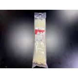 37CM Beyaz Kablo Bağı 3,6mm Plastik Kelepçe - 100 Adet - Nylon Kablo Düzenleyici