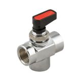 3/8 İnç Aıgnep 6700 L Port 3 yollu mini küresel vana