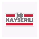 38 Kayseri Plaka Araba Sticker Yapıştırması