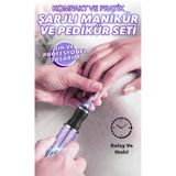 38 MBM Kablosuz Şarjlı Tırnak Törpüsü Frezesi Seti, Manikür ve Pedikür Profesyonel Tırnak Bakımı aleti
