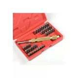 38 Parça 3 Mm Çelik Harf Ve Rakam Zımba Seti Numaratörler