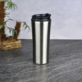 380 Ml Çelik Çift Katlı Mug Termos Flip Kapak