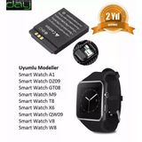 380Mah Lq-S1 Akıllı Saat Pili A1 Dz09 Gt08 M9 T8 U8 X6 Qw09 V8 W8 Uyumlu Boyut: 5.1Mm24mm31mm Ceptelb010356
