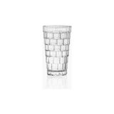 380ML 6 Adet Kokteyl Seti, Kristal Kare Desenli Cam Bardak, Soğuk Içecekler Için Borosilikat Cam, Buzlu Içecekler,kokteyller Için Ideal Ergonomik Tasarım