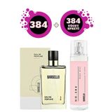 384 Edp 50 Ml Floral Kadin Parfum + No:384 210 Ml Body Mist Vucut Spreyi