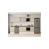 385X222 Cm Klasik Mebran Mutfak Dolabı Beyaz Mb-E80S60S45-3 Mebran | Kumtaşı - Suntalam