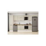 385X222 Cm Klasik Mebran Mutfak Dolabı Beyaz Mbb-E90B50S45-2 Mebran | Kumtaşı - Suntalam