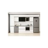 385X240 Cm High Gloss Mutfak Dolabı Mbb-E90B50S45-3 High Gloss | Beyaz - Suntalam