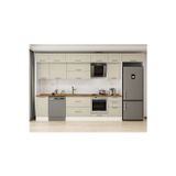 385X240 Cm Klasik Mebran Mutfak Dolabı Beyaz Mb-E90S45S50-2 Mebran | Kumtaşı - Suntalam