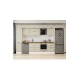 385X240 Cm Klasik Mebran Mutfak Dolabı Beyaz Mbb-E80B45S60-2 Mebran | Kumtaşı - Suntalam