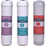 3875 Jammy Filter Su Arıtma Cihazı 12 Inline 3'lü Filtre Seti