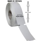 38MMX100MM Termal Karton Raf Etiketi Barkodistan