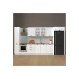 390 cm %100 Mdf Greena White Mutfak Dolabı