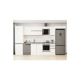 390X222 Cm High Gloss Mutfak Dolabı Mbb-E90B60S40-2 High Gloss | Beyaz - Suntalam