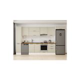 390X222 Cm Klasik Mebran Mutfak Dolabı Beyaz Mbb-E90B40S60-1 Mebran | Kumtaşı - Suntalam