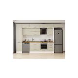 390X240 Cm Klasik Mebran Mutfak Dolabı Beyaz Mbb-E90B50S50-2 Mebran | Kumtaşı - Suntalam