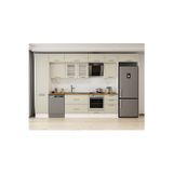 390X240 Cm Klasik Mebran Mutfak Dolabı Beyaz Mbb-E90B50S50-3 Mebran | Kumtaşı - Suntalam