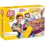3949 Artsand Inşaat Kum Set 600 Gr.oyun Hamuru - Bej