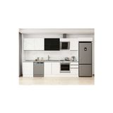 395X222 Cm High Gloss Mutfak Dolabı Mb-E90S60S45-3 High Gloss | Beyaz - Suntalam