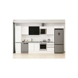 395X222 Cm High Gloss Mutfak Dolabı Mbb-E90B45S60-3 High Gloss | Beyaz - Suntalam