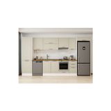 395X222 Cm Klasik Mebran Mutfak Dolabı Beyaz Mbb-E90B60S45-1 Mebran | Kumtaşı - Suntalam