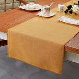 ₺399,00*- Schafer Home Bianca Keten Polyester Runner 40X160-Hardal
